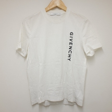 ジバンシィ 正規 ホワイト BM70LV3002 19SS バーティカル GIVENCHY スリムフィット Tシャツ 買取実績です。