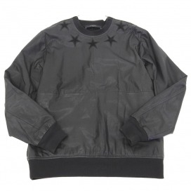 ジバンシィの14AW ブラック 14F0406 スターパッチ レザースウェットの買取実績です。