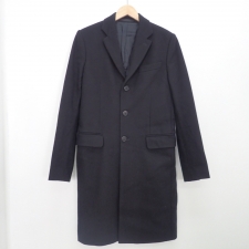 ジバンシィ 14年 黒 ウール チェスターコート 買取実績です。