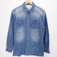 ジバンシィ 16F 0906 485 正規 クラッシュ デニムシャツ 買取実績です。