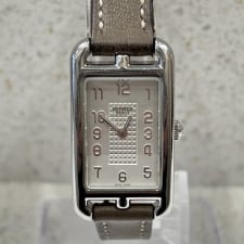 エルメス NA2.210 SS×レザー ナンタケット クオーツ時計 買取実績です。