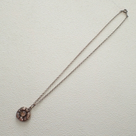 ジョージジェンセンの♯36 ローズクォーツ フラワーネックレスの買取実績です。