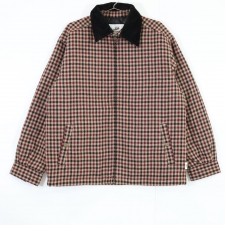 ウールリッチ × BEAMS Lights ベージュ×レッド ウールチェック ブルゾン 買取実績です。
