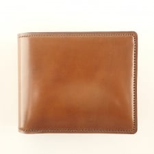 ココマイスター ブラウン ウイスキー SHELLCORDOVAN JOHNBULL シェルコードバン ジョンブル 二ツ折リ財布 買取実績です。
