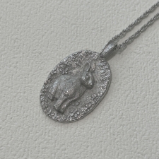 岩倉康二 SILVER 1999.1 干支シリーズ ウサギ ペンダント ネックレス 買取実績です。