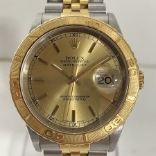 ロレックス SS×YG シャンパン文字盤 デイトジャスト サンダーバード 16263 買取実績です。