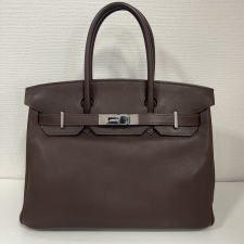 エルメス □K刻印 ブラウン ヴォースイフト バーキン 30 買取実績です。