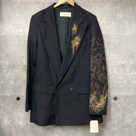 ドリスヴァンノッテンの25SS ネイビー Embellished Blazerの買取実績です。