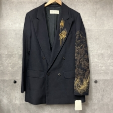 ドリスヴァンノッテン 25SS ネイビー Embellished Blazer 買取実績です。