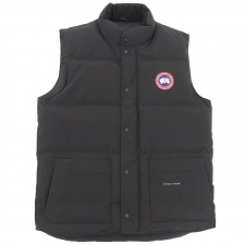 カナダグース 4154M ブラック ダウンベスト FREESTYLE CREW VEST 買取実績です。