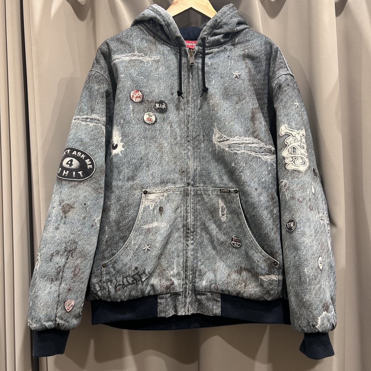 シュプリームを自由が丘で買取。24AWのHJR Trompe L'oeil Hooded