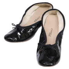 ポルセリ ブラック パテントレザー ヒールパンプス 買取実績です。