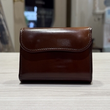 ワイルドスワンズ ウイスキー コードバン イーノ 三つ折り 財布 買取実績です。