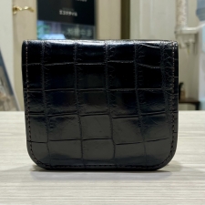 ワイルドスワンズ ブラック クロコダイル PALM-V2 二つ折り財布 買取実績です。