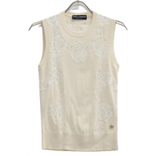 ドルチェ&ガッバーナ FXJ26T/JEM07 カシミヤ/シルク レースニット 買取実績です。