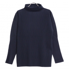 オムプリッセイッセイミヤケ ブラック ネイビー HP55JK122 タートルネック ロングスリーブTシャツ 買取実績です。