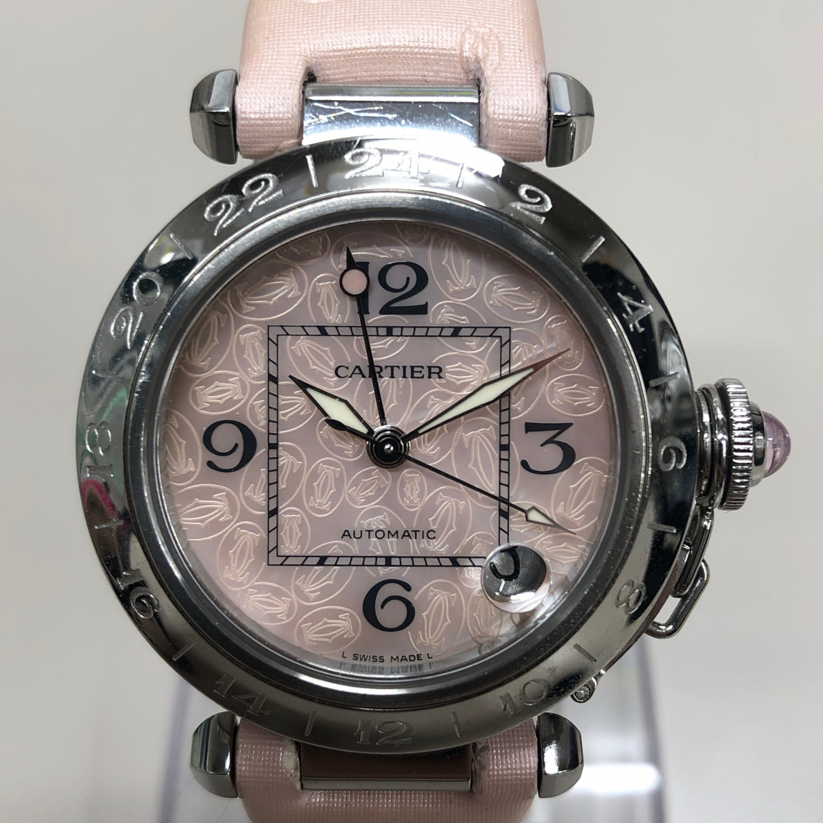 カルティエを銀座で買取。2004年クリスマス限定のパシャCメリディアン  