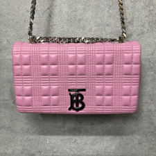 バーバリー ピンク レザー ショルダーバッグ 買取実績です。