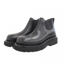 ボッテガ・ヴェネタ ブラック ラグ チェルシーアンクルブーツ 買取実績です。