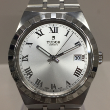 チューダー（チュードル） SS 28500 シルバー文字盤 ロイヤル 自動巻き時計 買取実績です。