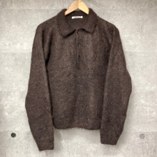オーラリー A22AP05KM BRUSHED SUPER KID MOHAIR KNIT POLO 買取実績です。
