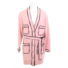 シャネル P70795K10083 ベルト付 カシミヤ100% Vネック ロングニットカーディガン 買取実績です。