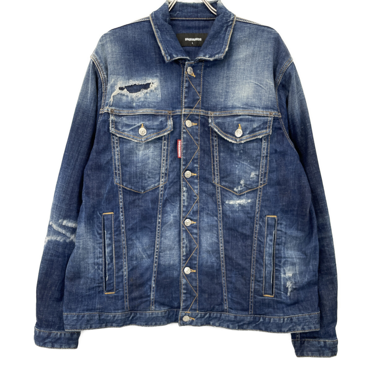 渋谷でディースクエアードを買取。S74AM1172、デニムジャケットを