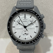 オメガ スウォッチ 1965 MISSION TO THE MOON S033M106 買取実績です。