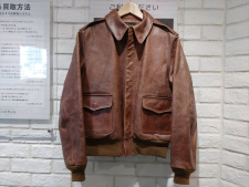 バズリクソンズ BR80253/BR80312 ラフウェア実名復刻 A-2 フライトジャケット 買取実績です。