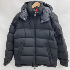 モンクレール 19年製 ブラック ウール モンジュネーブル ダウンジャケット 買取実績です。