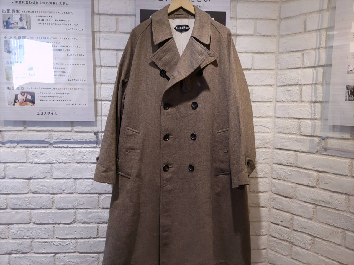 オーベルジュとは？新宿でオーベルジュのCHARIOT御者コートを買取しま