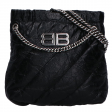 バレンシアガ BBロゴ クラッシュキルト チェーンバッグ 781796 買取実績です。