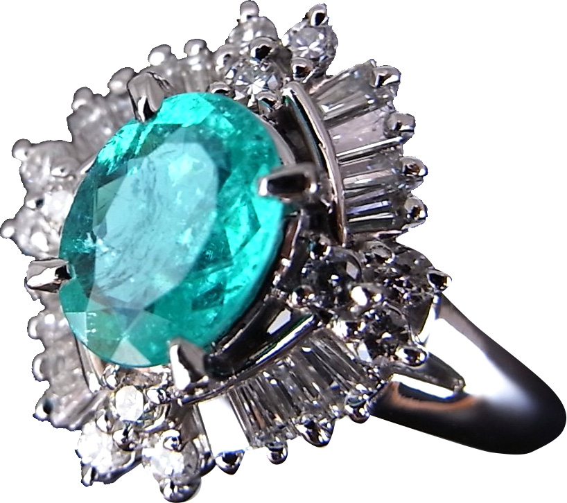 0.82ct パライバトルマリン リングの買取強化例です。