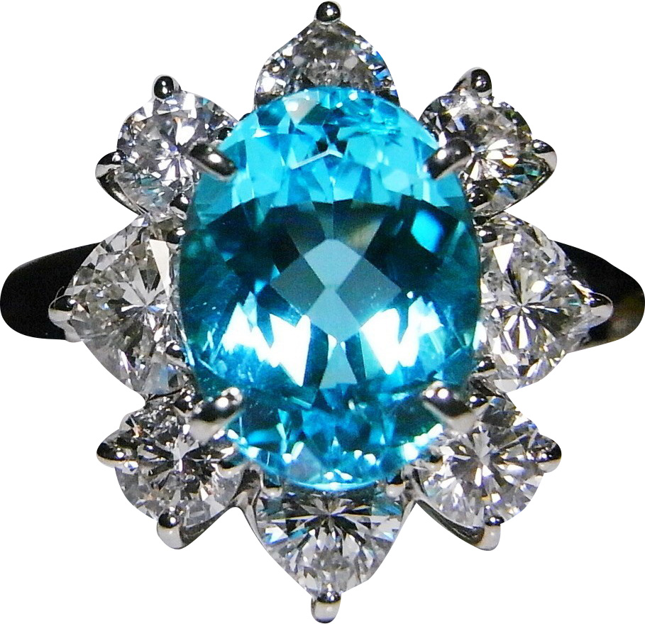 3.01ct パライバトルマリン リングの買取強化例です。