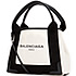BALENCIAGA 339936 キャンバス×レザー ミディアムカバストート 中古美品の買取強化例です。