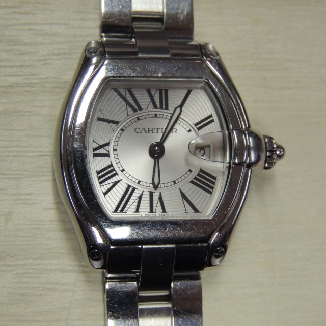現品のみ W62025V3 Cartier ロードスターLM SS×ATの買取強化例です。