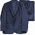 アルマーニコレッツオーニ ネイビー シルク シングル2つ釦スーツ　中古美品の買取強化例です。