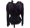 アトリエまりこ<br>レース<br>ベルベットジャケット