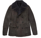 ボッテガヴェネタ 最高級 ムートンコート メンズ 中古美品