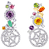ショーメ(CHAUMET) 750 アトラップモア マルチカラーイヤリングの買取強化例です。