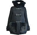 ダイアグラムグレース<br>コンチネンタル<br>ファー付きダッフルコート