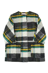 マルニ(MARNI) チェックコートの買取強化例です。