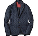 現行未使用品 イザイア(ISAIA) カシミア混ウールカルゼ キルトジャケット