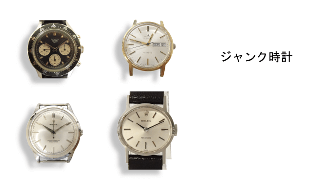 ジャンク時計買取 売るなら今 買取相場を見る エコスタイル