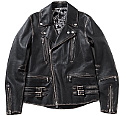 美品 ナンバーナイン DOUBLE RIDERS JACKET_COW HIDE ダメージライダース