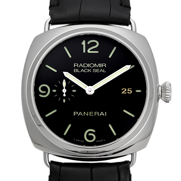 パネライ PAM00388 ラジオミール ブラックシール 3DAYS 45mmケース 自動巻き 腕時計の買取強化例です。