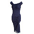 タダシショージ 738814MZ Draped Mesh Cocktail Dress シャーリングドレスの買取強化例です。
