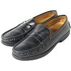 トッズ ブラック レザー Mocassino Maine ドライビング コインローファー シューズの買取強化例です。