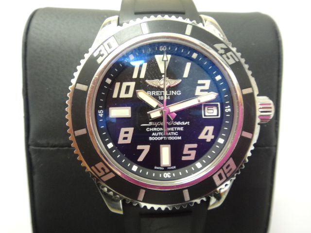 ブライトリングのスーパーオーシャン42　腕時計の買取実績です。