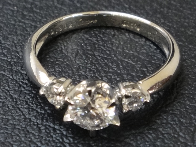 ダイヤモンド PT900 0.3ctダイヤリング 買取実績です。